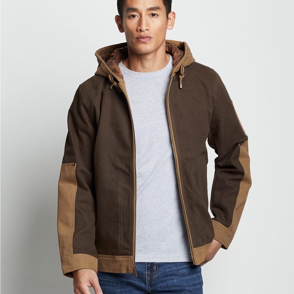 Pendleton Men's Hooded Greenhorn Canvas Jacket Size Large